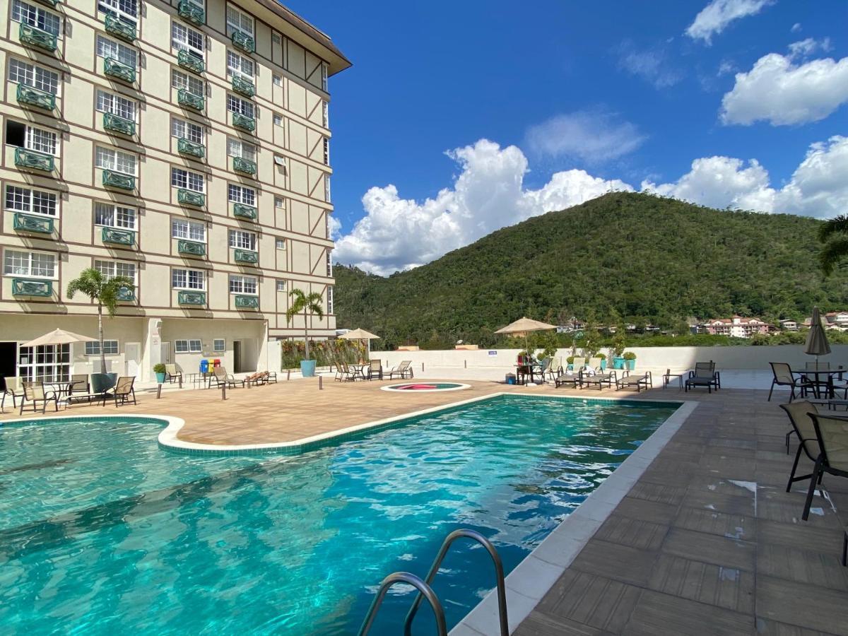 公寓 Flat 217 Granja Brasil - Com Piscina Em Itaipava