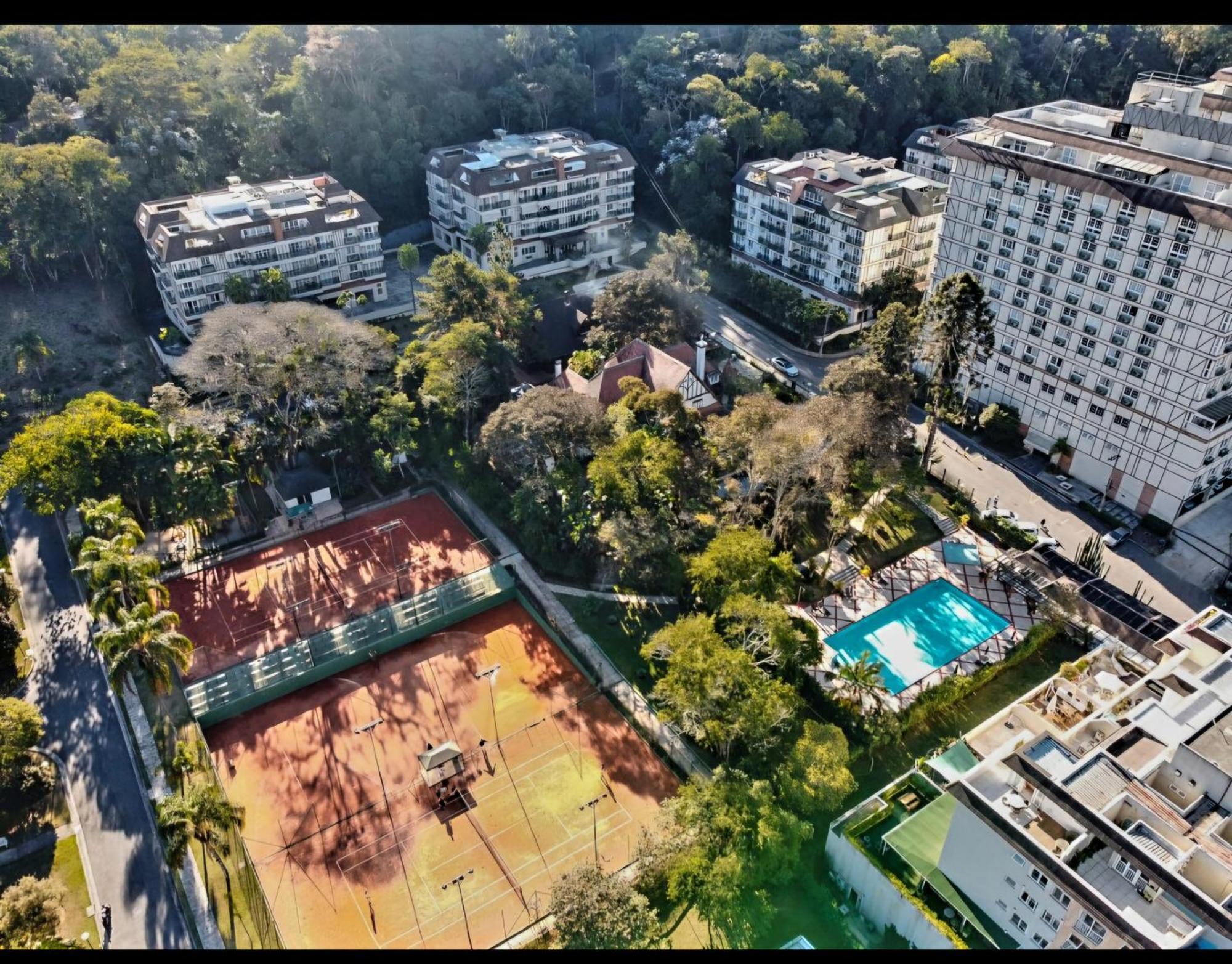 公寓 Flat 217 Granja Brasil - Com Piscina Em Itaipava *